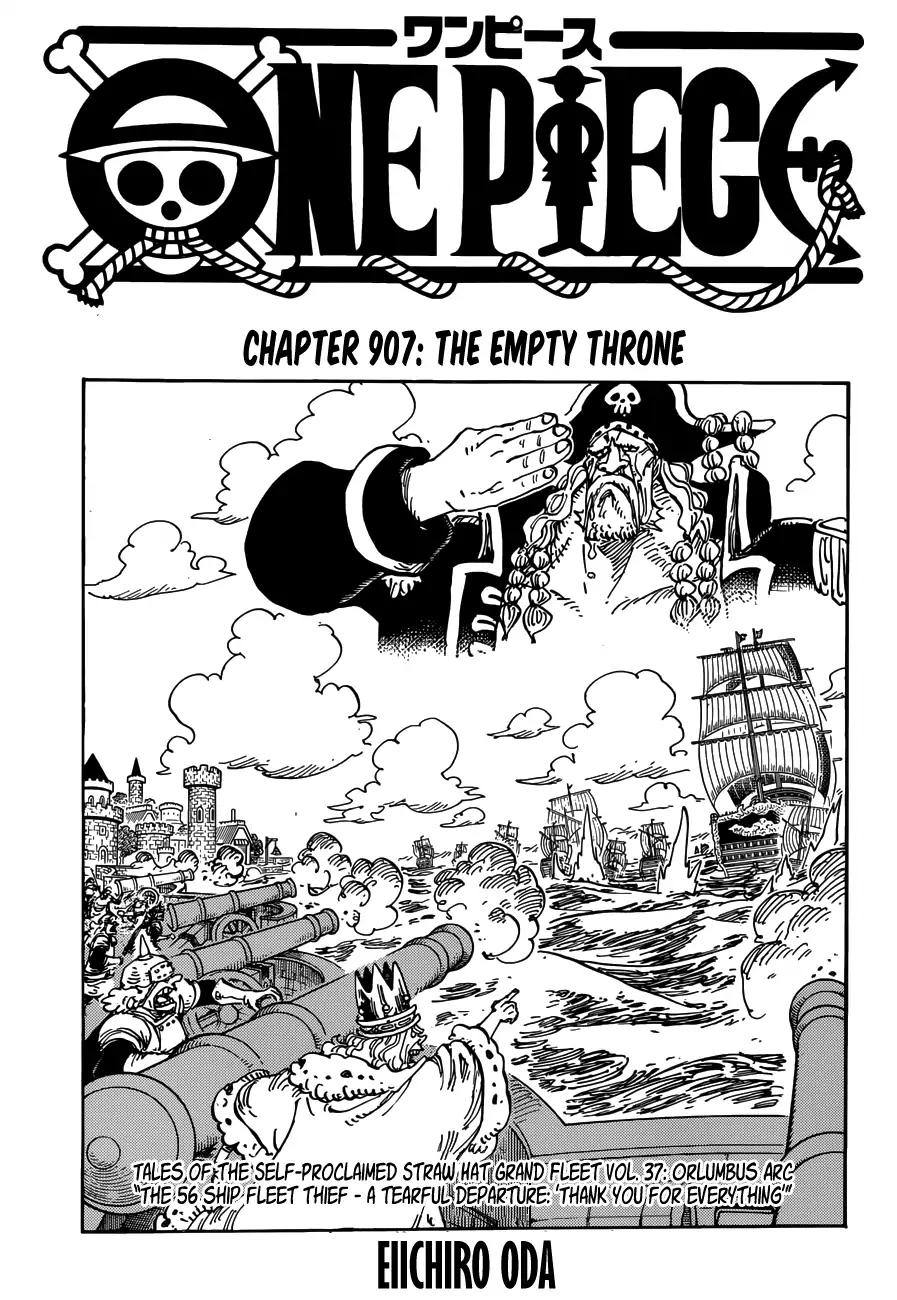 One Piece Chapter 907 1